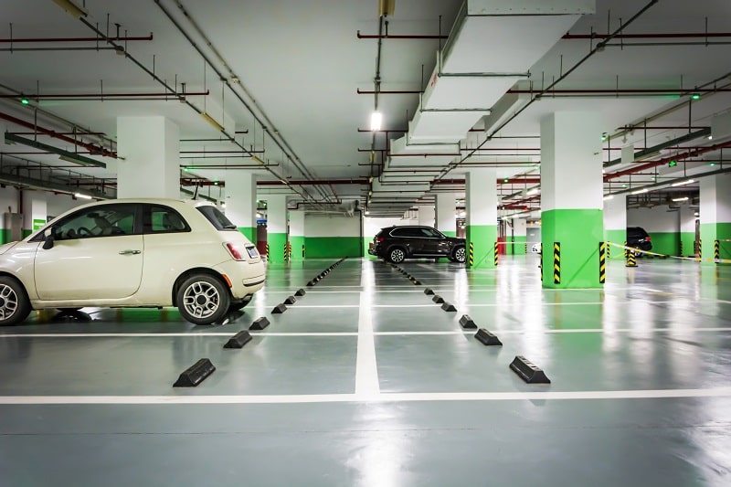 office space parking in nehru place hub and oak