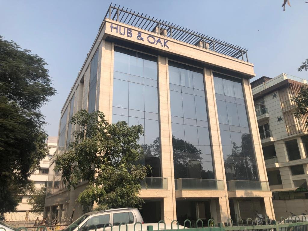 Coworking Space in Defence Colony (E-Block), Delhi | Hub & Oak
